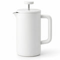 Matte White French Press — pure white product