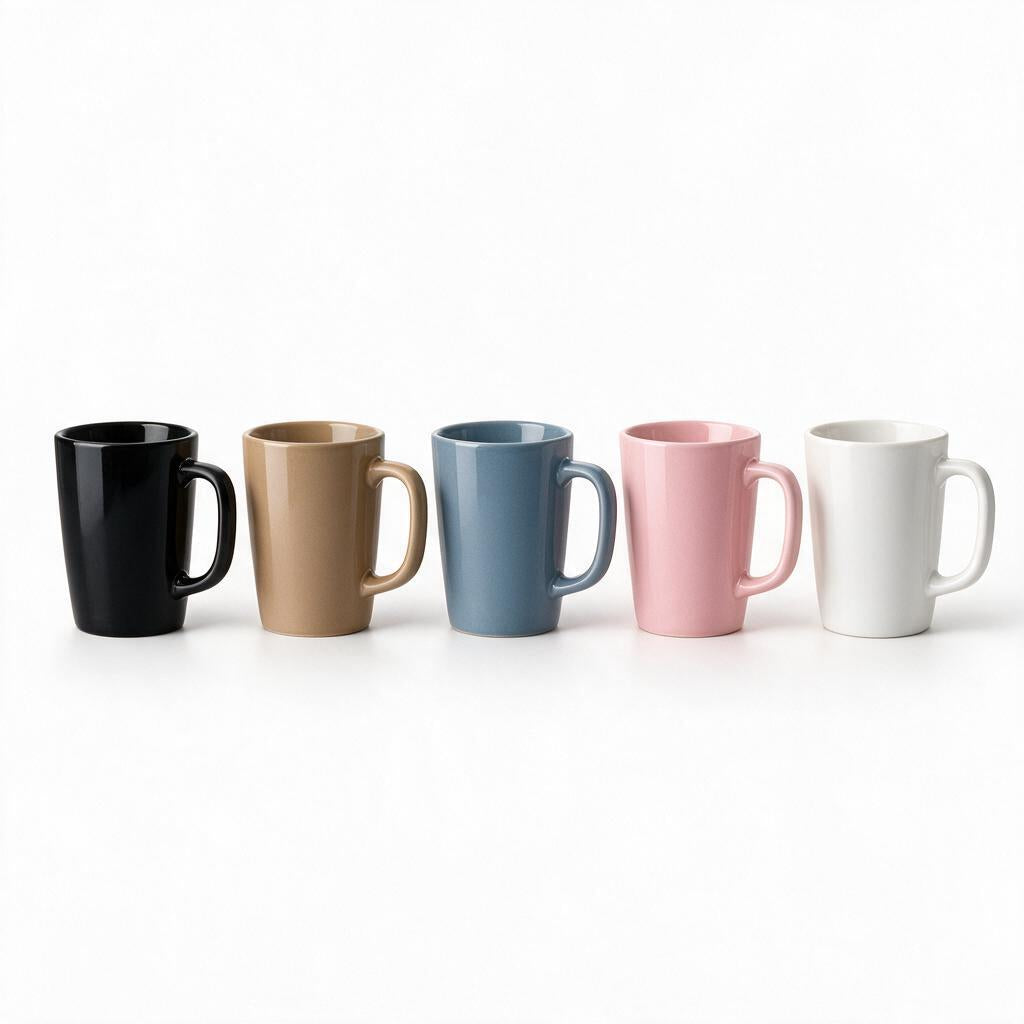 White Everyday Coffee Mug — alternate color reference; this listing is white