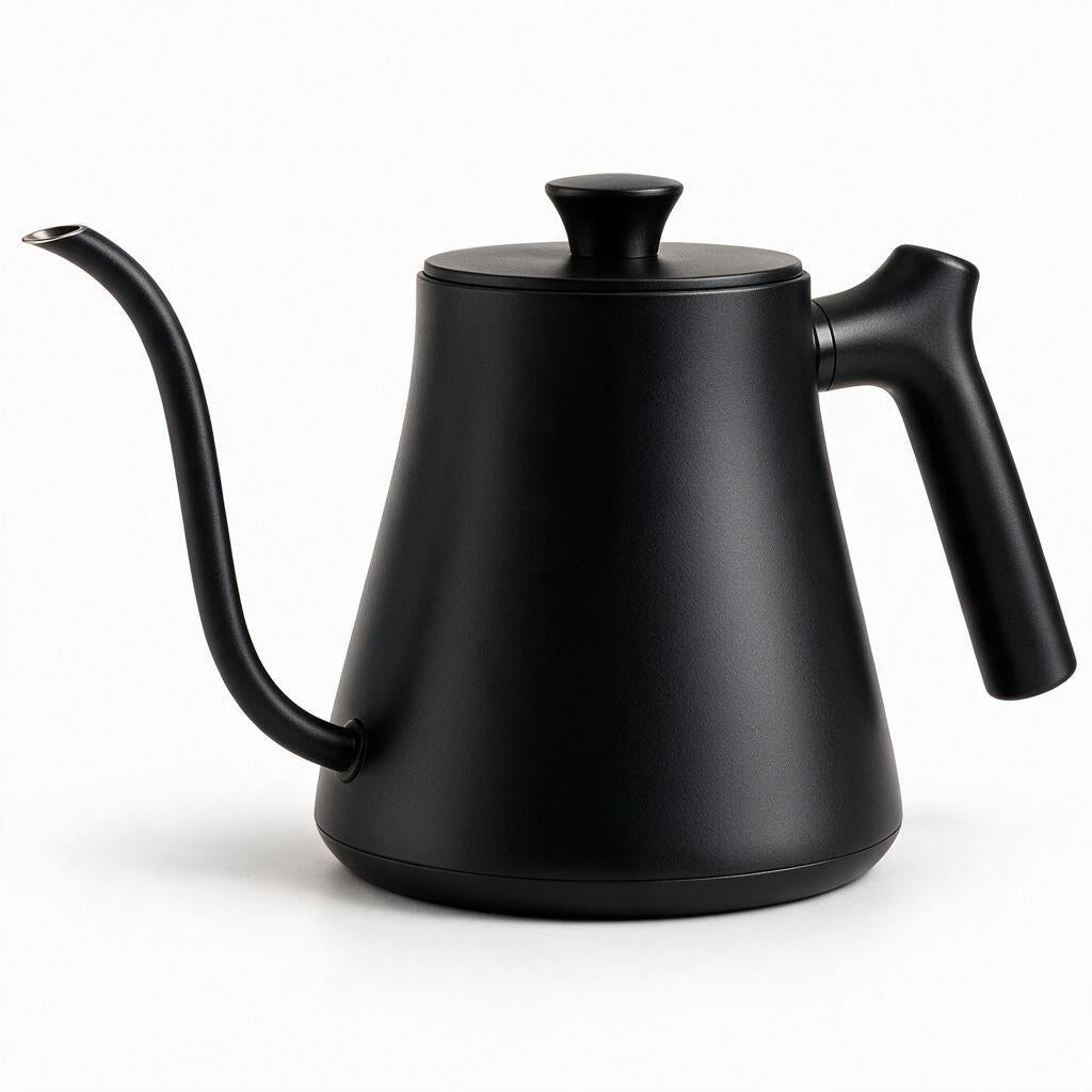 White Gooseneck Pour-Over Kettle — alternate color reference; this listing is white